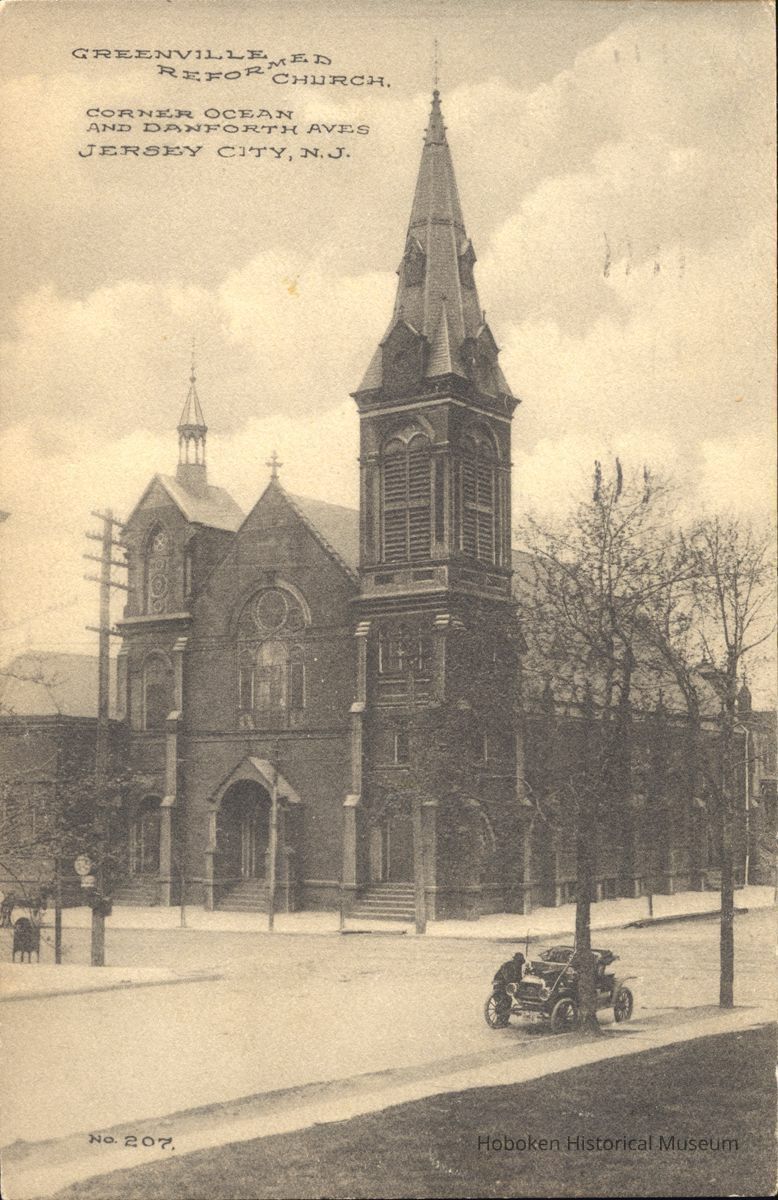Postcard: Greenville Reformed Church, Jersey City, NJ picture number 1