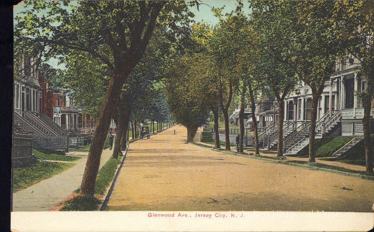 Postcard: Glenwood Ave., Jersey City, NJ picture number 1