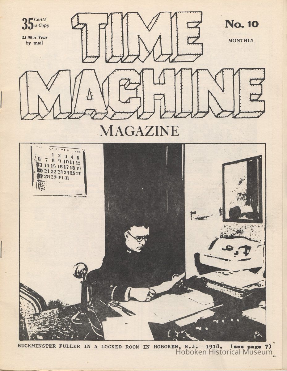 Time Machine Magazine No. 10; front cover, pg [1]