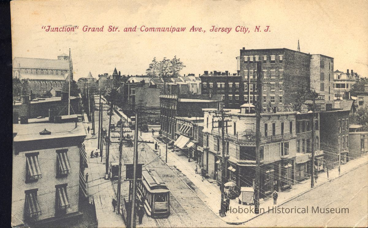 Postcard: Grand St., Jersey Ciy, NJ picture number 1