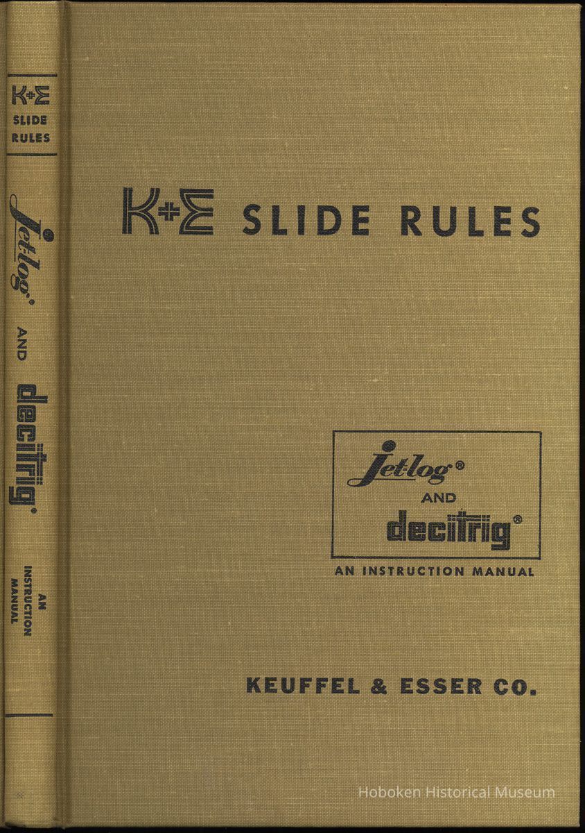 front cover and spine