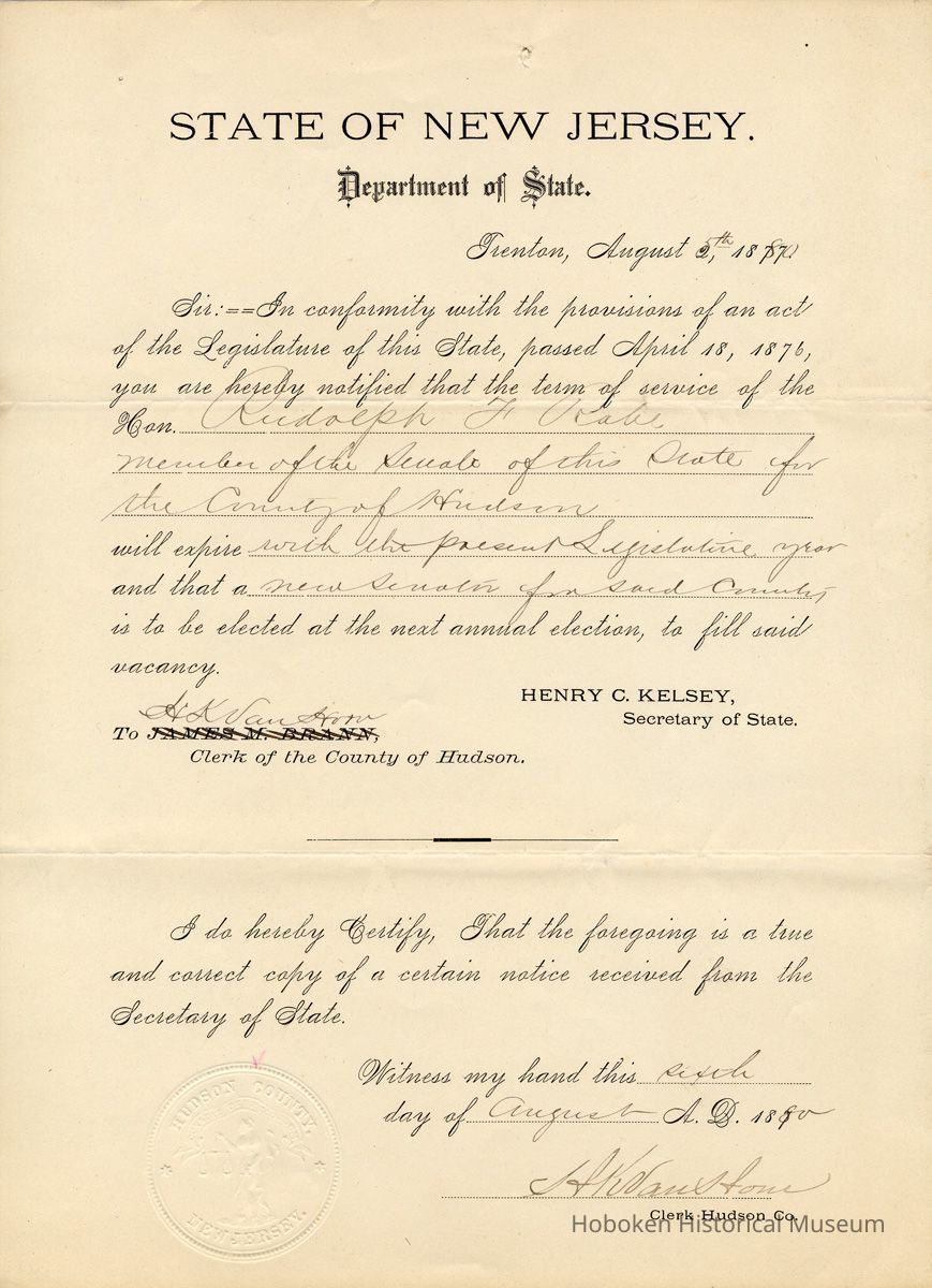 form with holographic entries; blind seal emboss