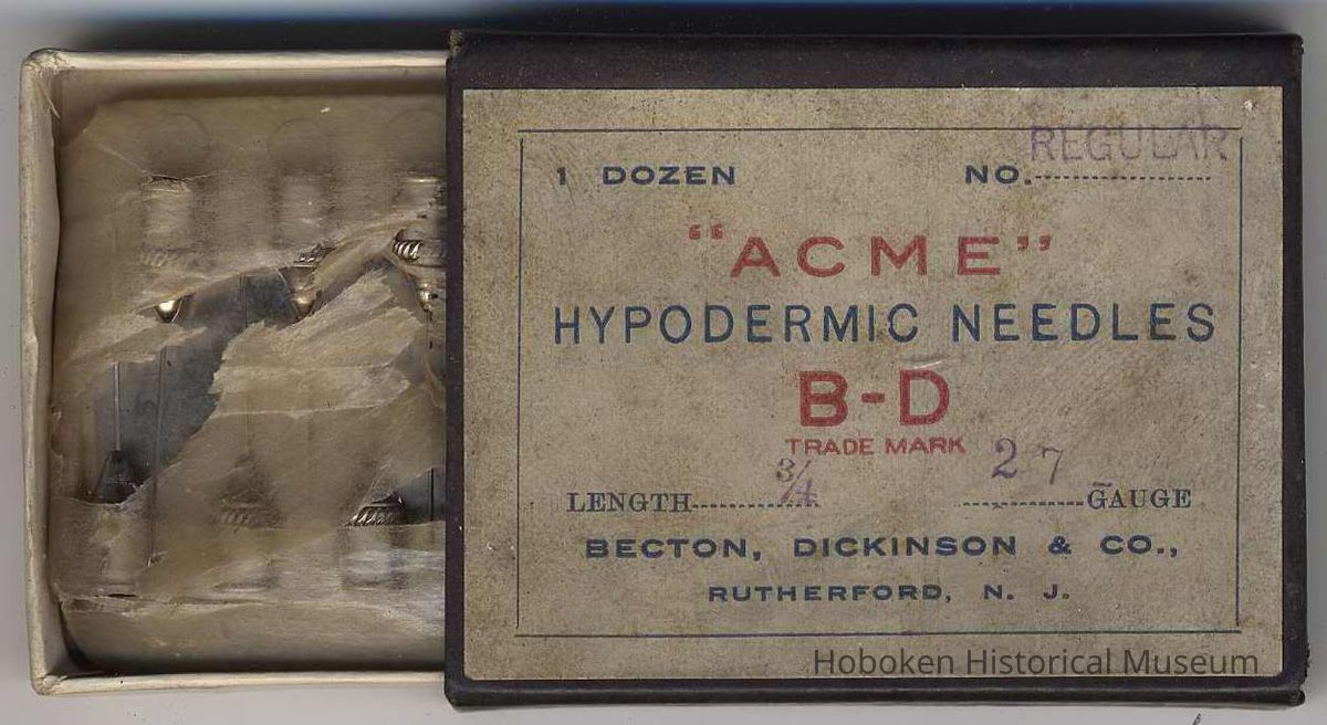 Box with one dozen regular, 3/4