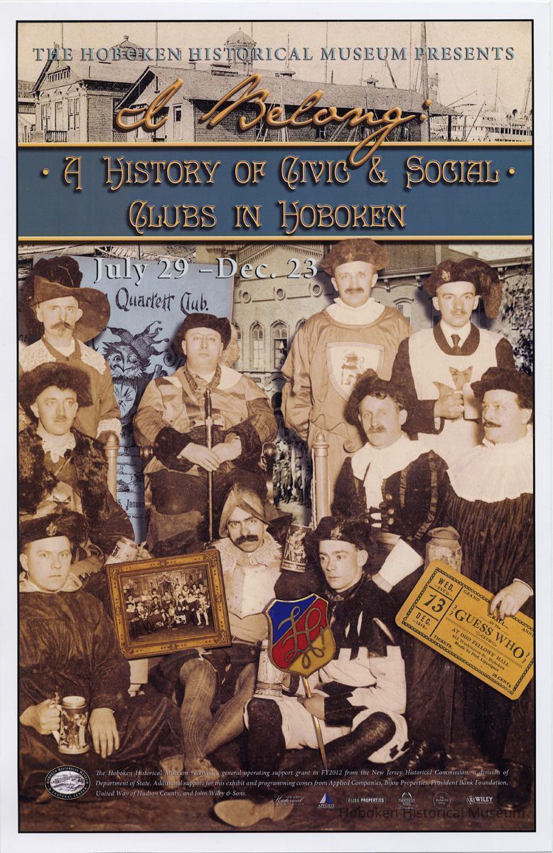 poster: I Belong: A History of Civic & Social Clubs
