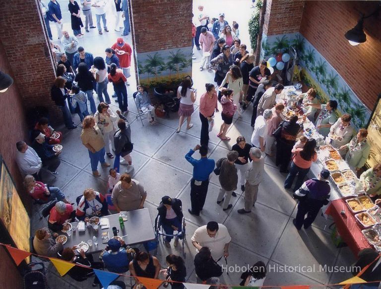 Tom Olivieri chapbook release party at Museum walkway