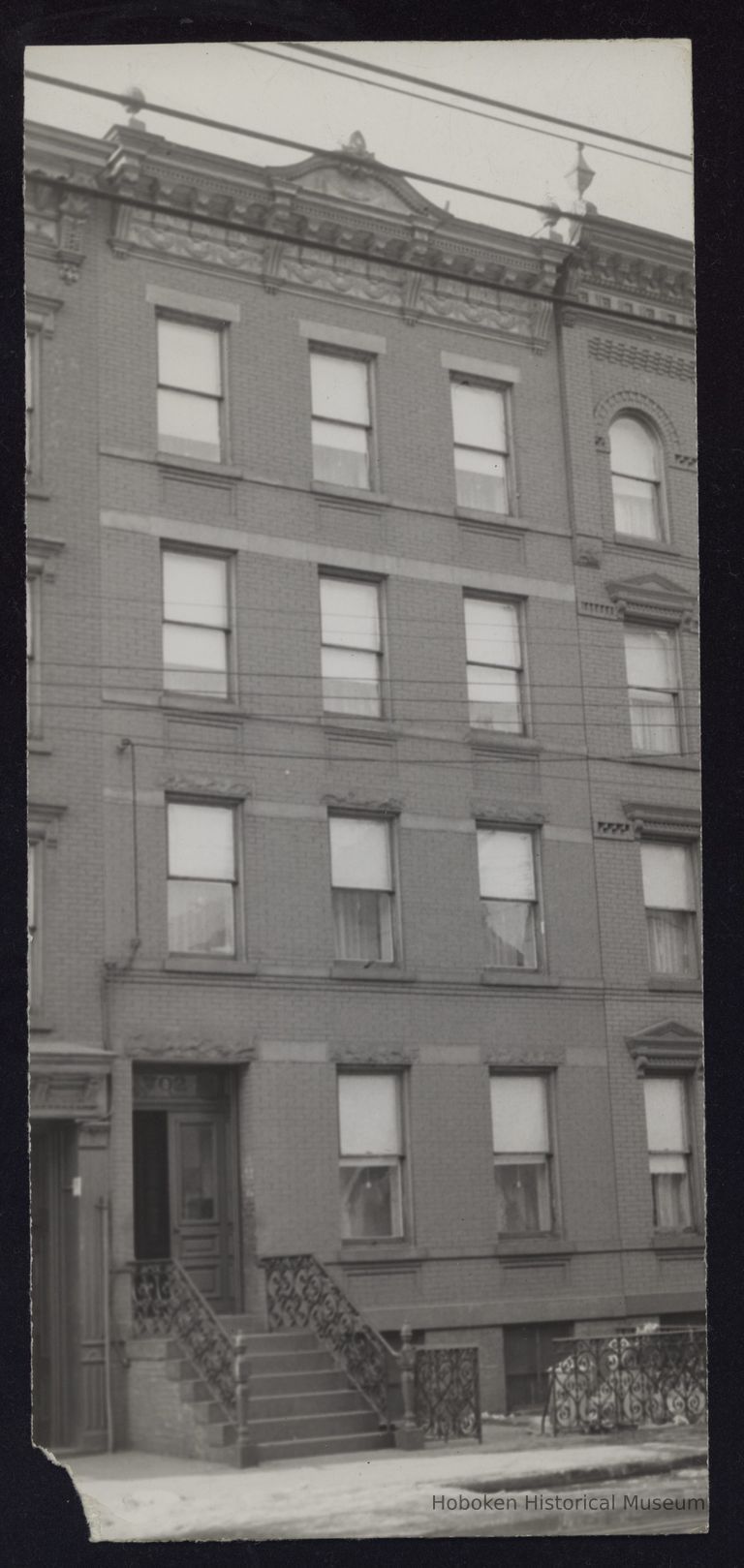 B+W Photo of 702 Willow Ave., Hoboken NJ. Not dated picture number 1