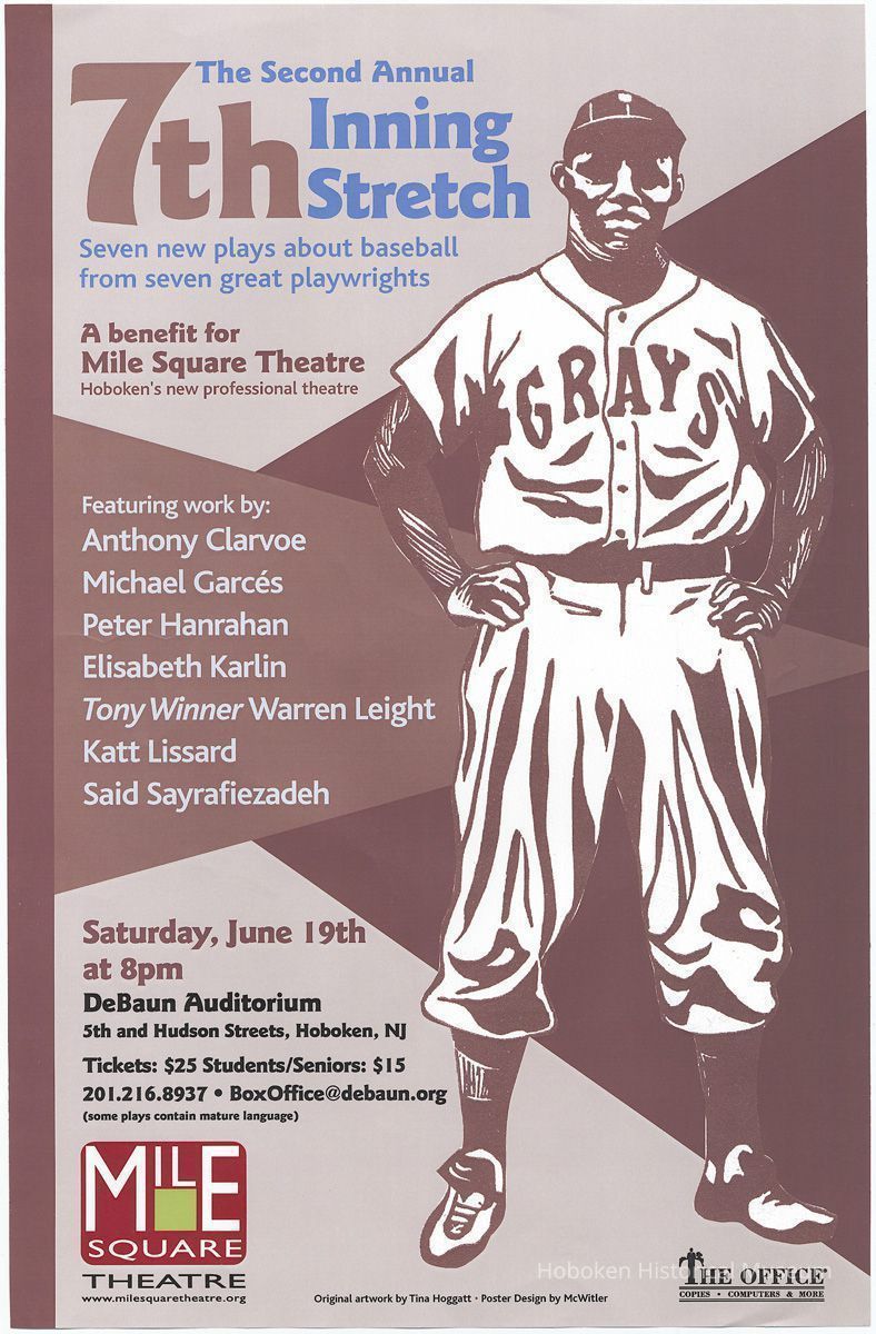 Poster: The Second Annual 7th Inning Stretch. 7 new plays about baseball from seven great playwrights. Hoboken, (2004). picture number 1