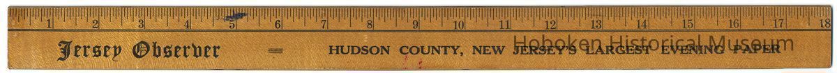 ruler side 1 with inch measurements
