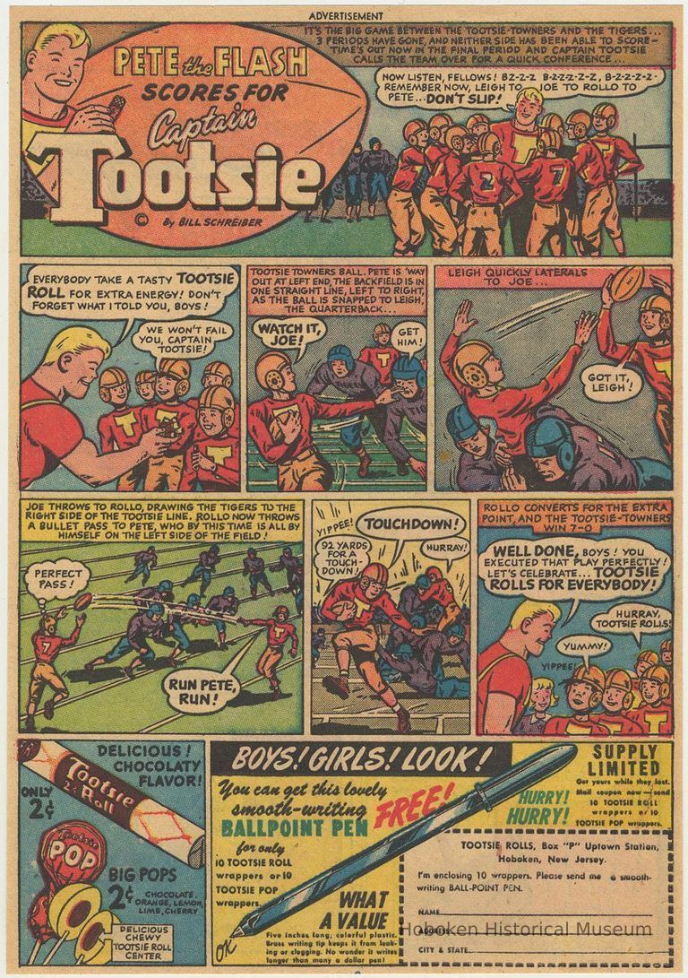 Pete the Flash Scores for Captain Tootsie