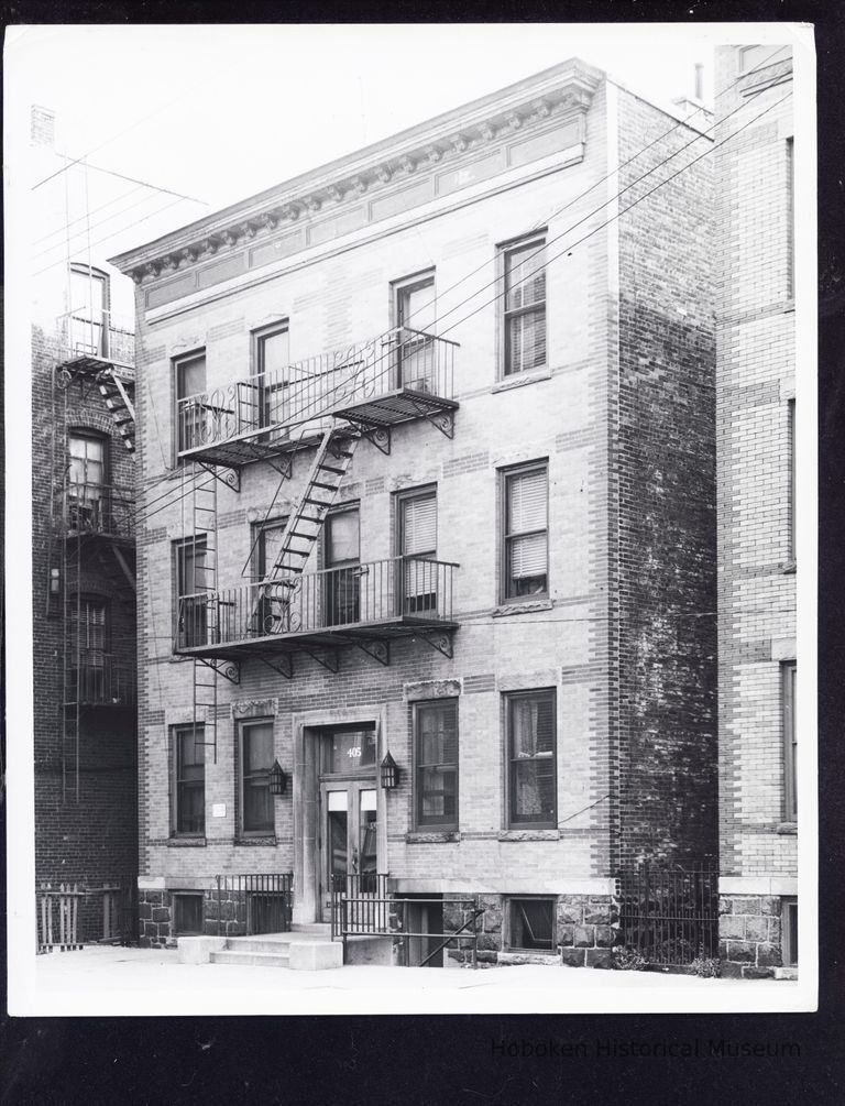 B&W Photograph of 405 58th St., West New York, NJ picture number 1