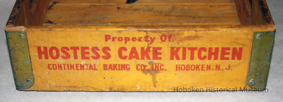 typical side panel: Property of Hostess Cake Kitchen ... Hoboken, N.J.