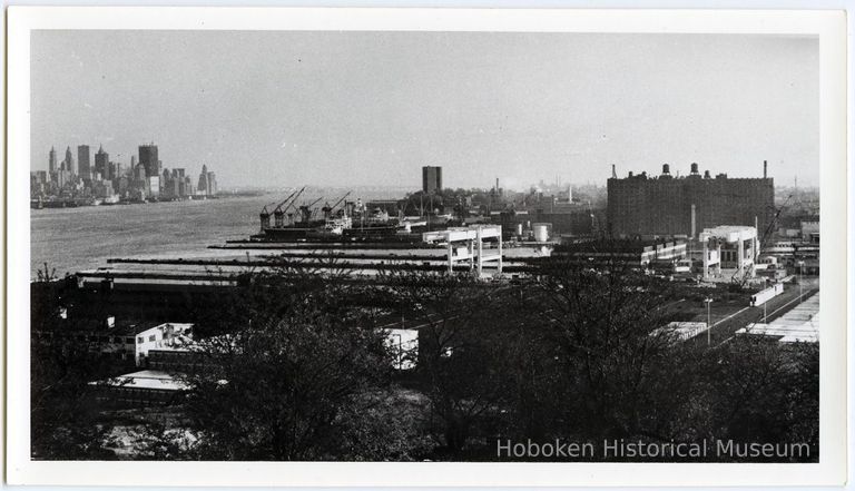 view of northeast Hoboken from Union City