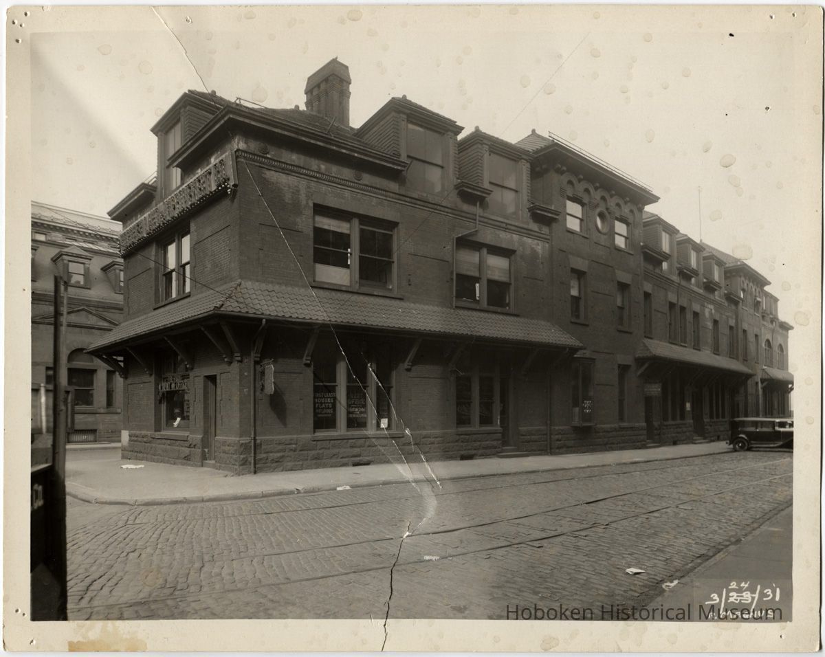 photo 1, full image: view northeast of 1 Newark St.