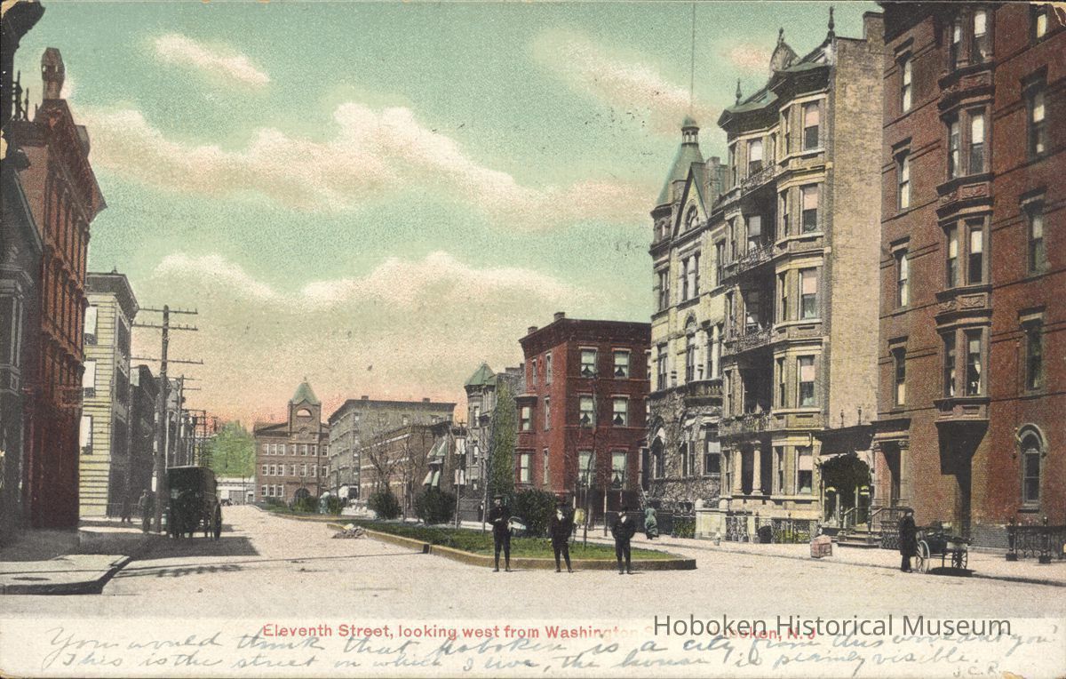 Postcard: 11th Street, Hoboken, NJ picture number 1