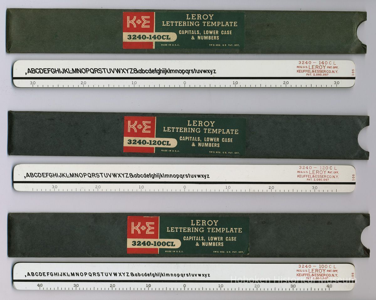 Leroy templates 3240-100CL, 3240-120CL, 3240-140CL