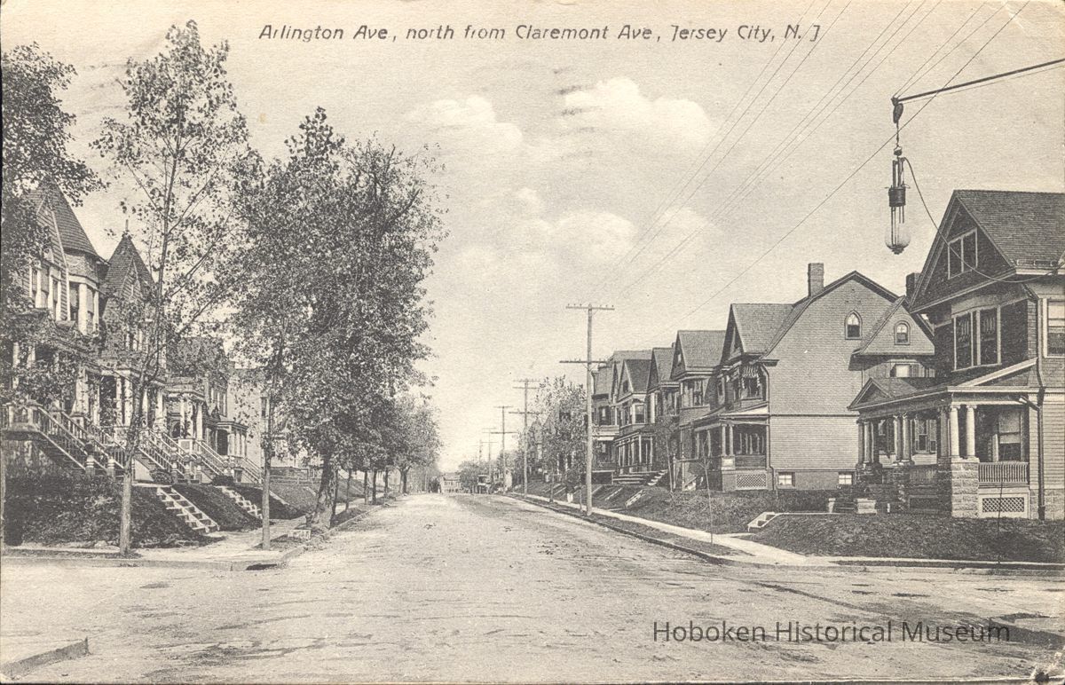 Postcard: Arlington Ave., Jersey City,NJ picture number 1