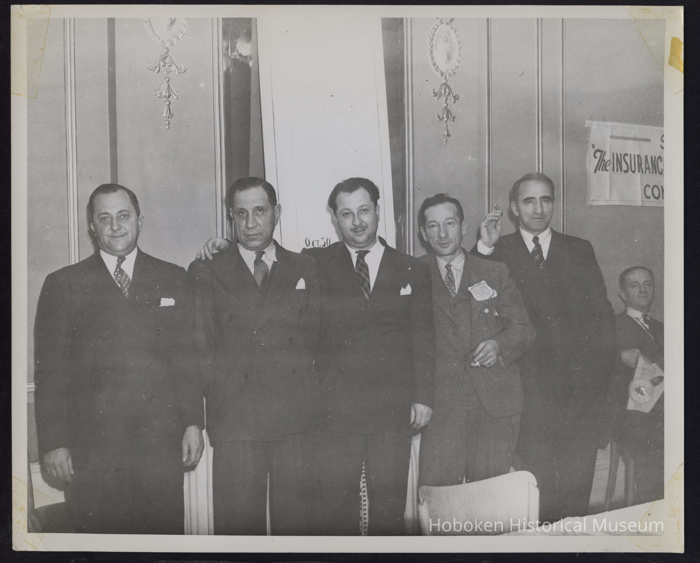 B&W photo of C.B. Snyder Realty Company employees. picture number 1