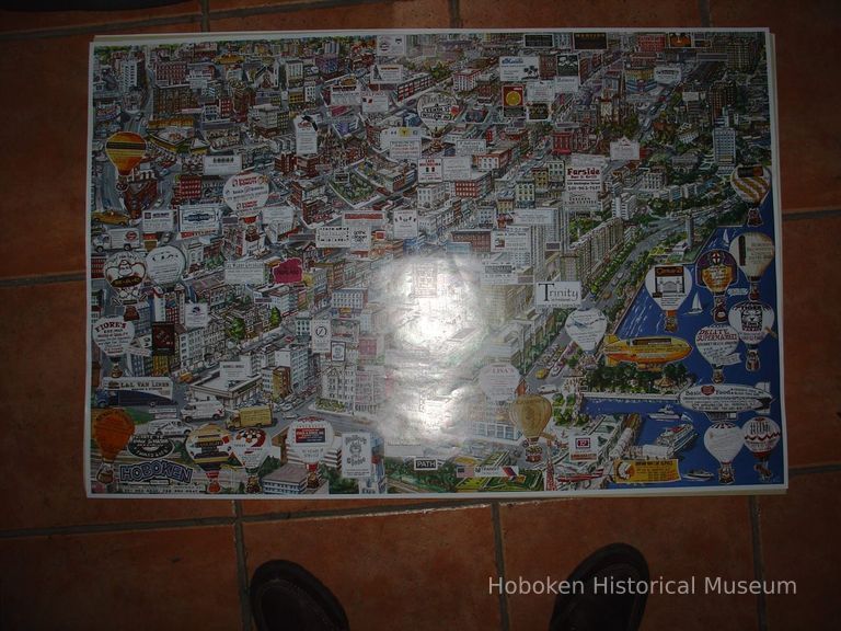 Map of Hoboken with advertising for all types of businesses, no place, 2003. picture number 1