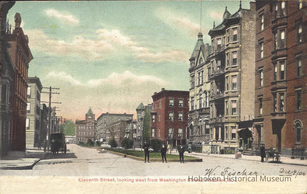 Postcard: 11th Street, Hoboken, NJ picture number 1