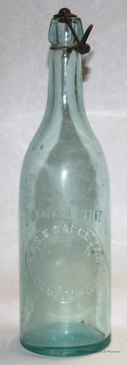 front full bottle; stopper in place