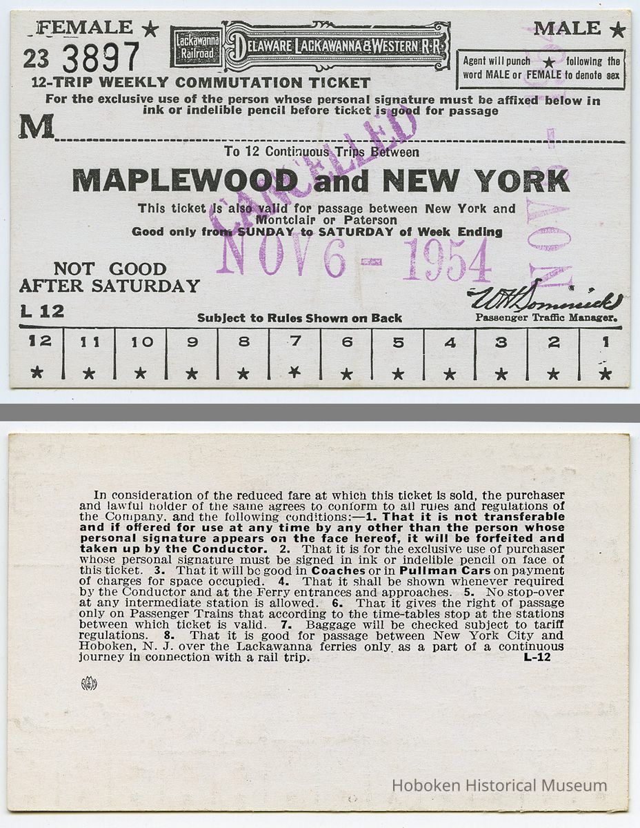 front and back