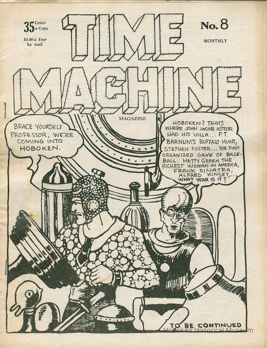 Time Machine Magazine No. 8; front cover