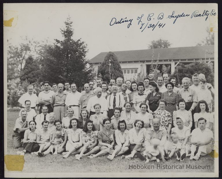 B&W Photograph of Staff dated 8/30/41 picture number 1