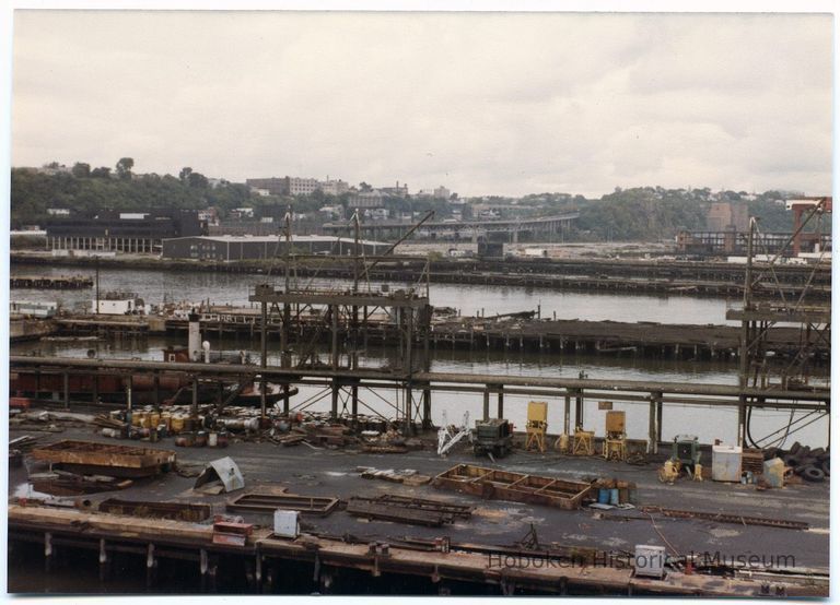 former Todd Shipyards, Hoboken; Weehawken Cove