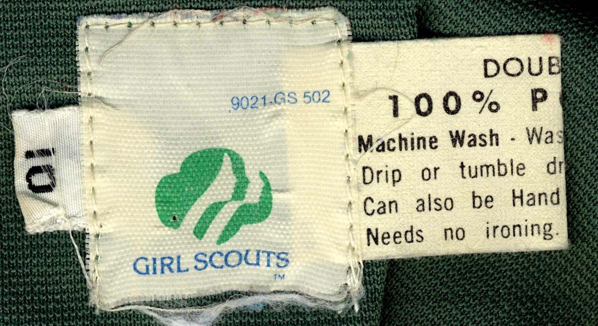 labels sewn in jacket neck
