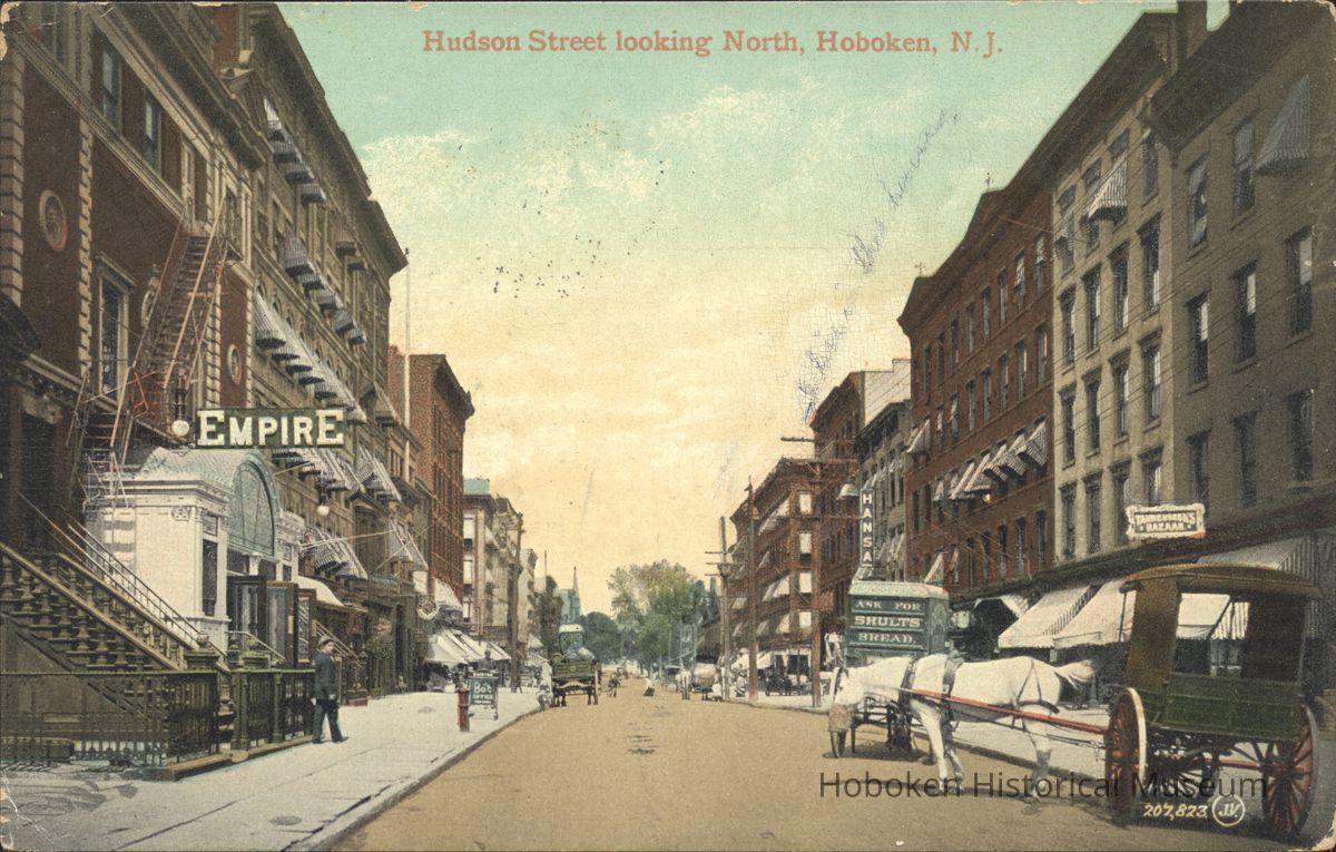 Postcard: Hudson Street, Hoboken, NJ picture number 1