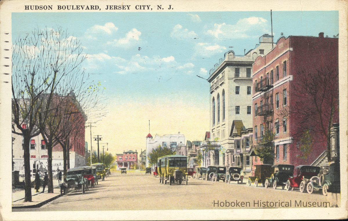 Postcard: Boulevard, Jersey City, NJ picture number 1
