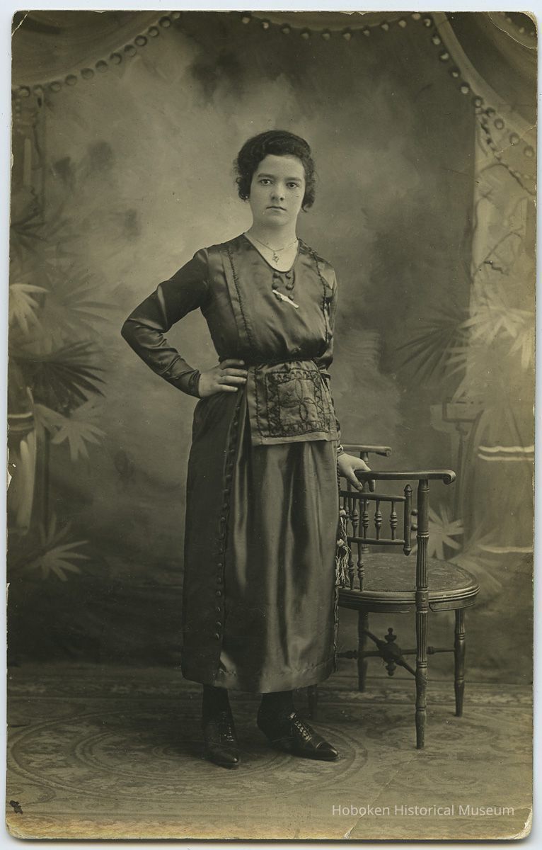 Photo postcard 1; AZO (two  triangles up, two down), ca. 1918-1930.