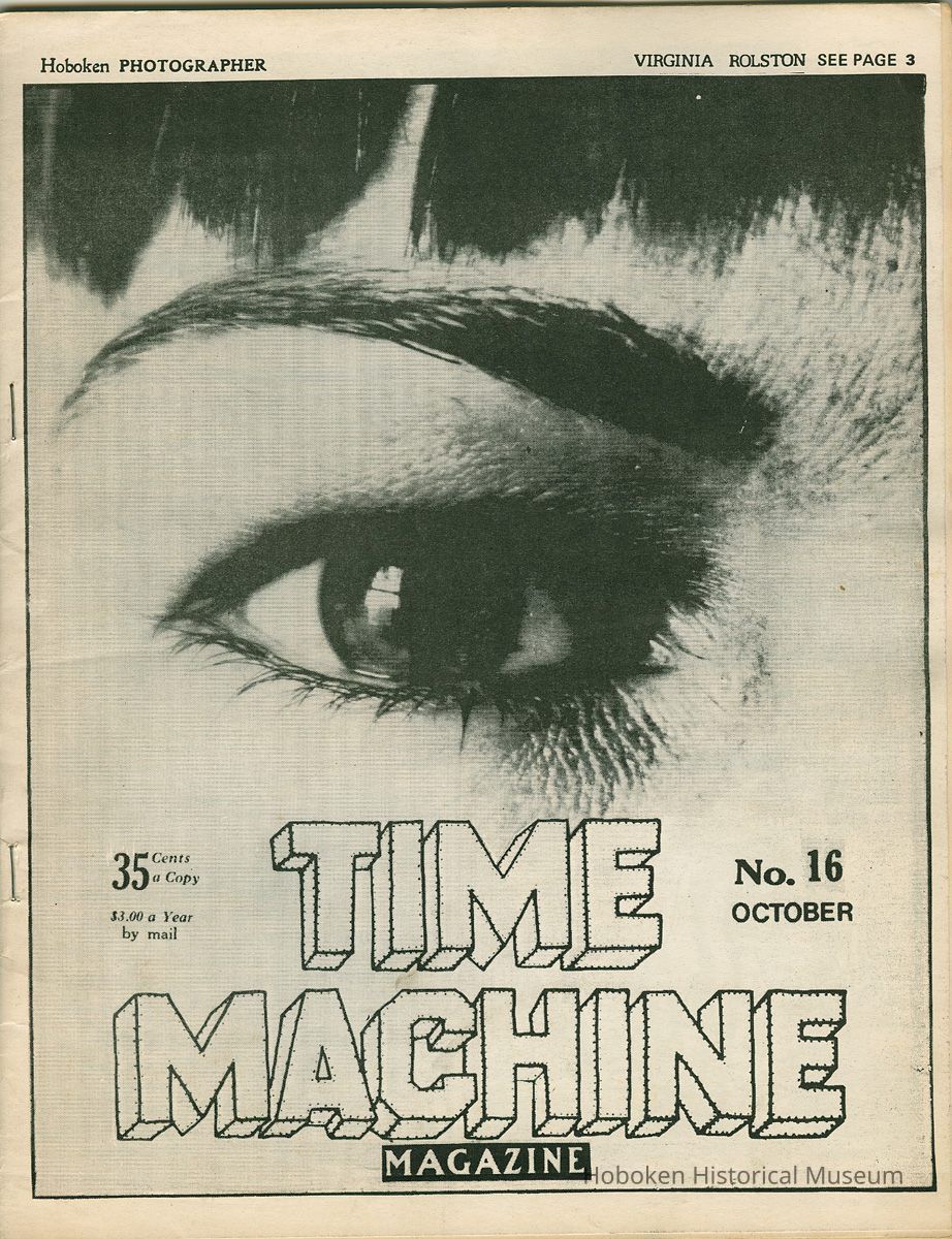 Time Machine Magazine No. 16; front cover