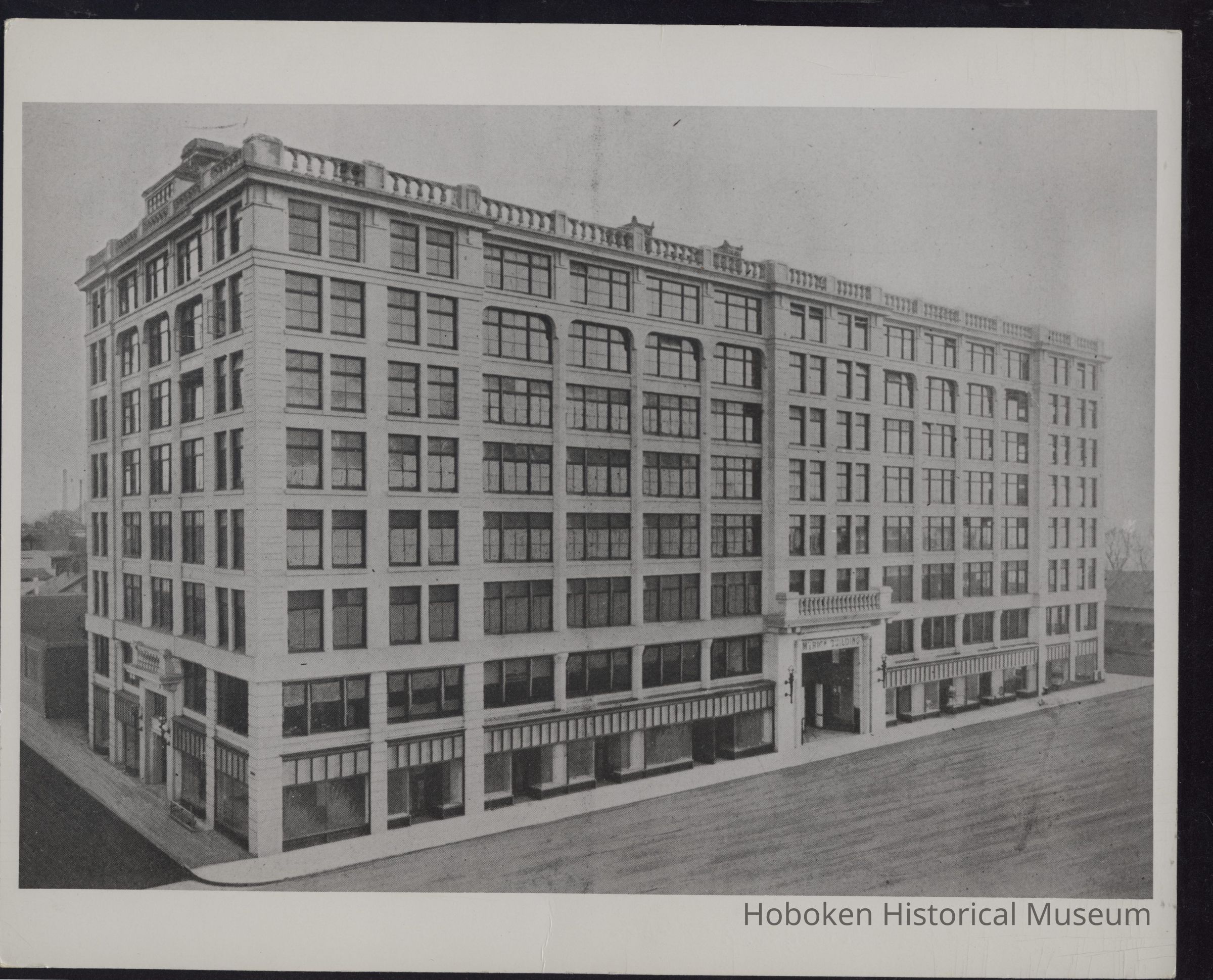 B&W photo of mixed-use office and industrial Myrick Building at 29 Worthington Street, Springfield, MA. picture number 1