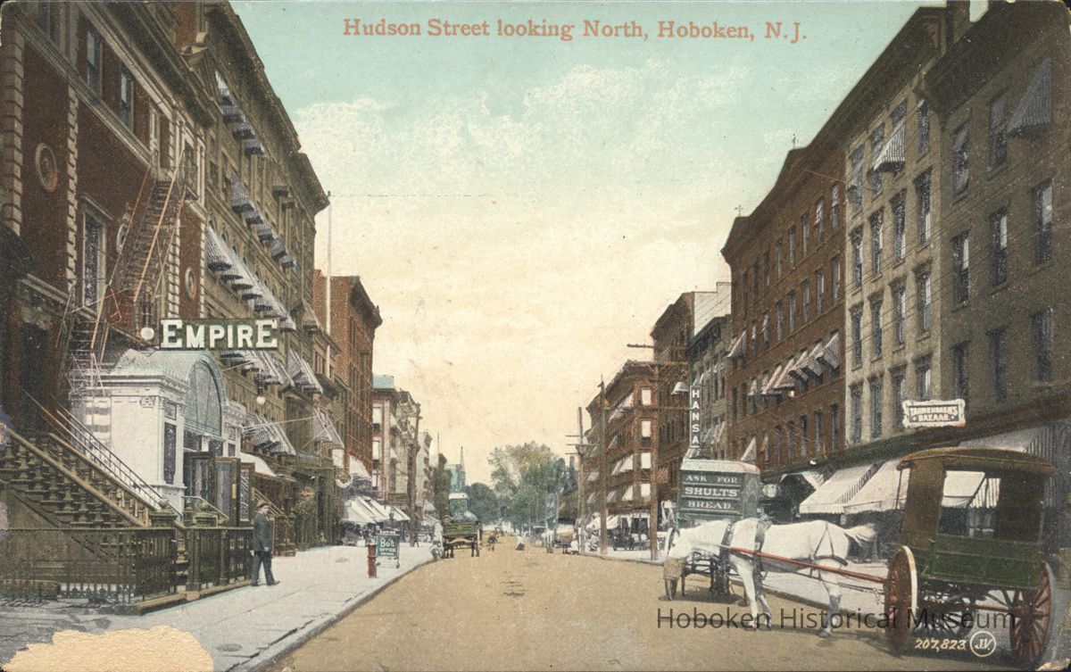 Postcard: Hudson Street, Hoboken, NJ picture number 1