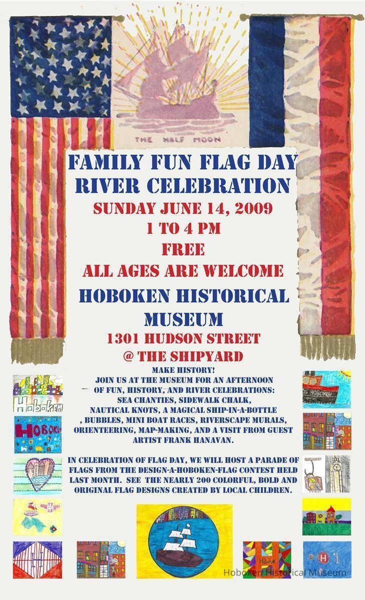 Poster: Family Fun Flag Celebration. Sunday , June 14, 2009. HHM program. picture number 1