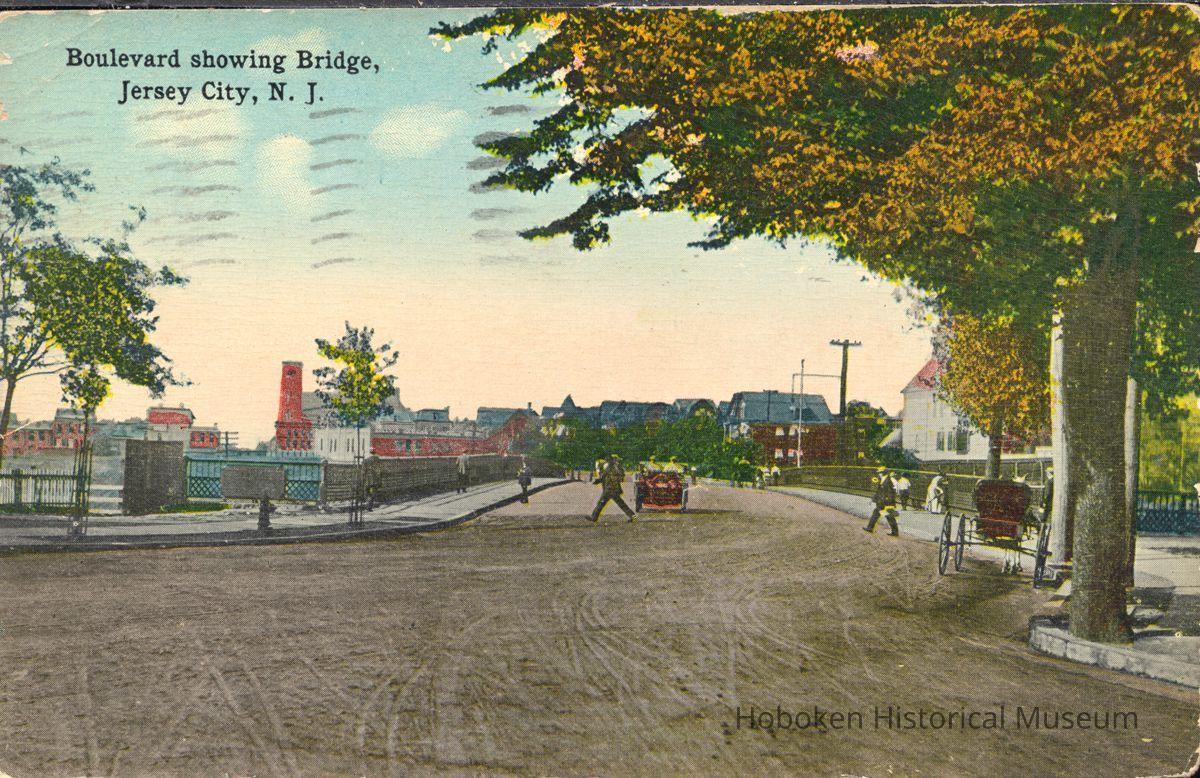 Postcard: Boulevard, Jersey City, NJ picture number 1