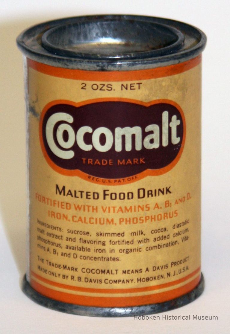 front Cocomalt two ounce sample can