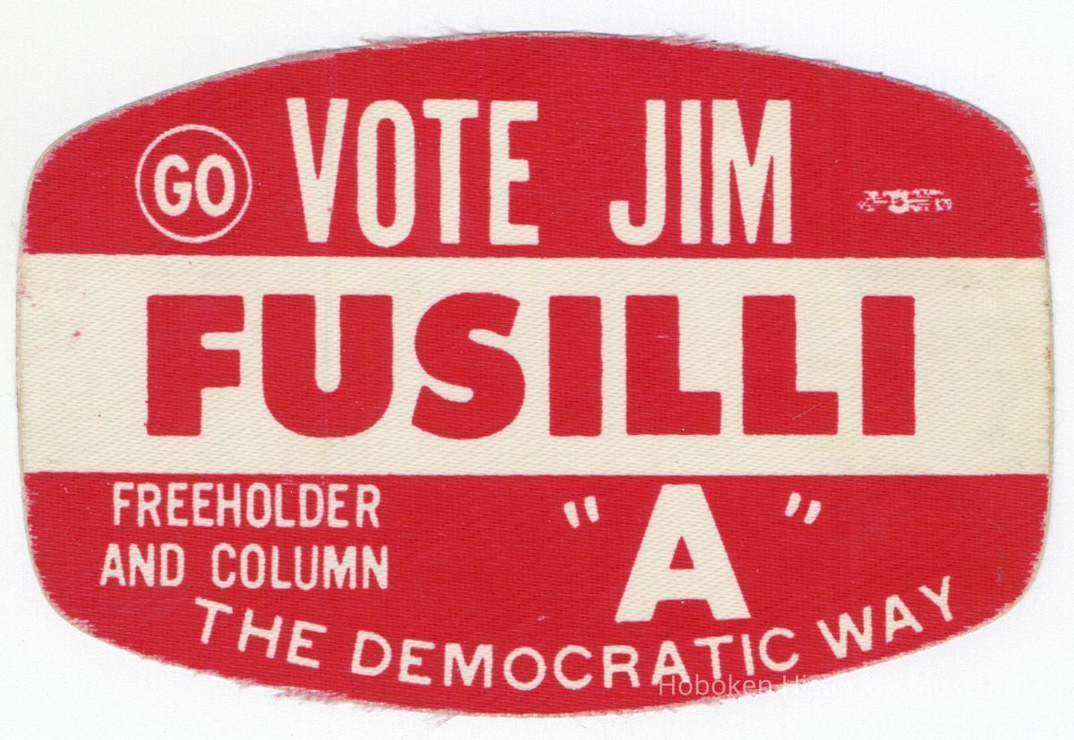 Political sticker for Jim Fusilli for Freeholder, Hudson County, n.d., ca 1972-1980. picture number 1