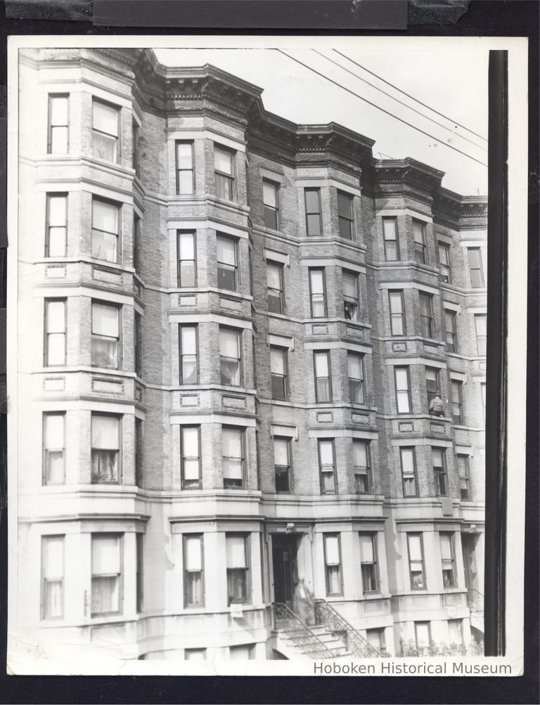 B+W Photo of 1110 Park Ave., Hoboken, NJ. Not dated picture number 1