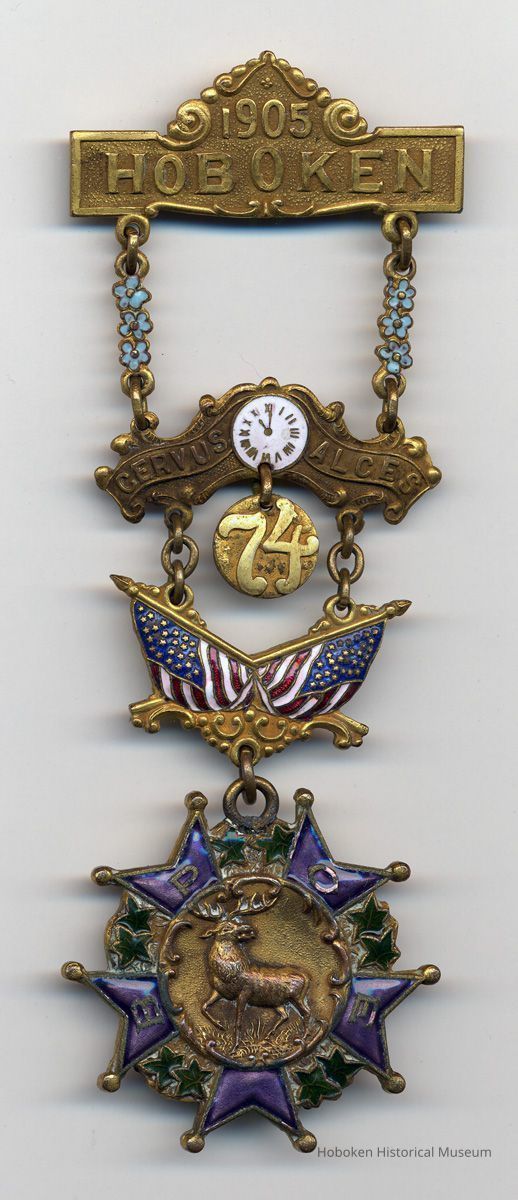 front, all five elements, chain, no ribbon extant