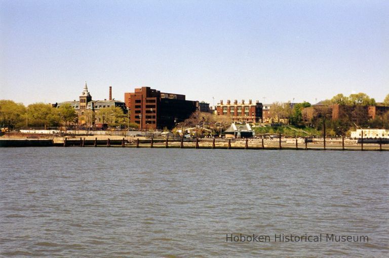 Frank Sinatra Memorial Park from the river