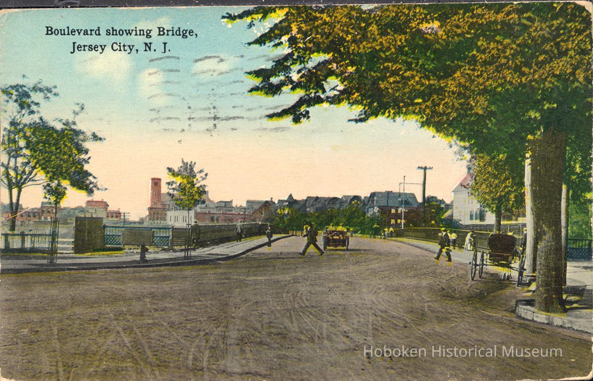 Postcard: Boulevard, Jersey City, NJ picture number 1