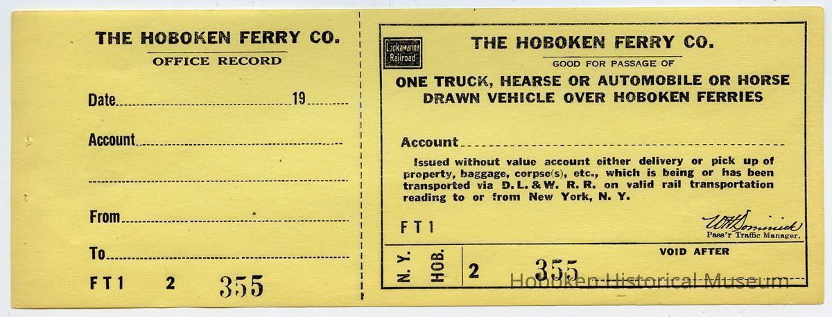 ticket