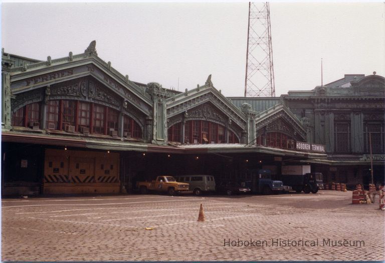 exterior Hoboken Terminal, north and ferry facades