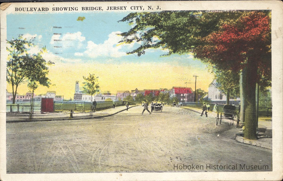 Postcard: Boulevard, Jersey City, NJ picture number 1
