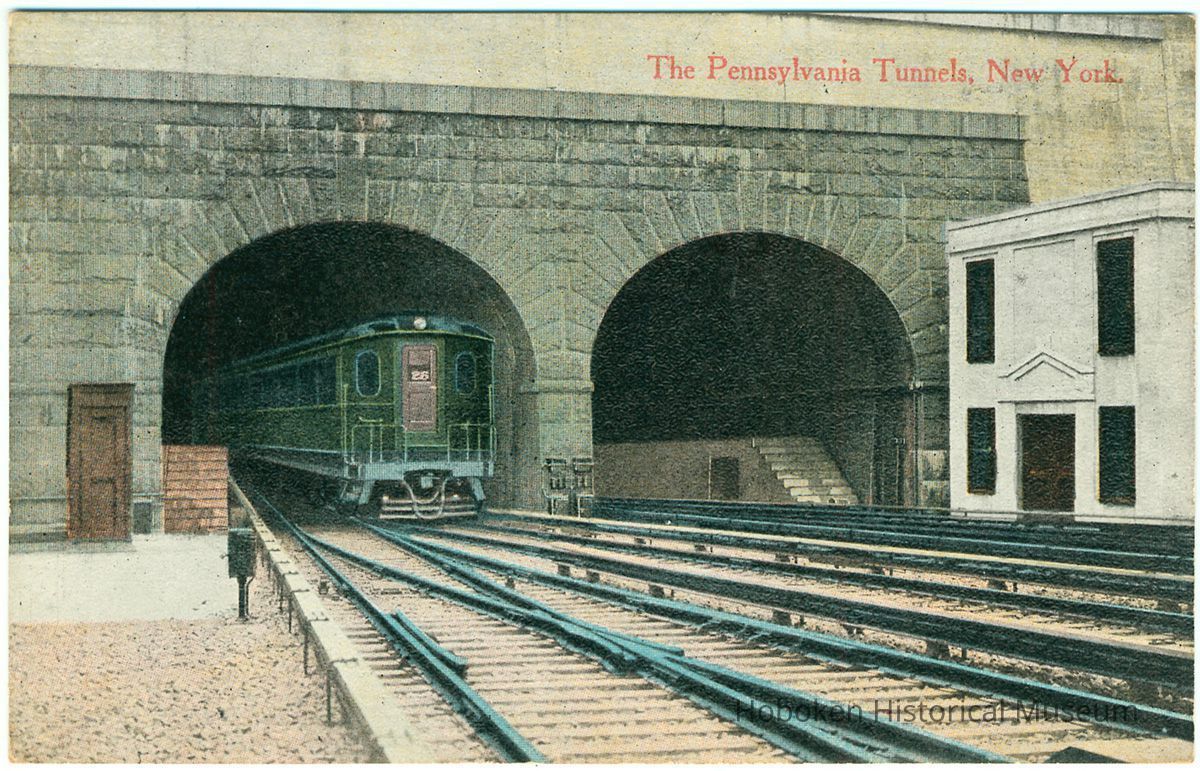 Digital image of postcard titled: The Pennsylvania Tunnels, New York, no date, ca. 1910. picture number 1