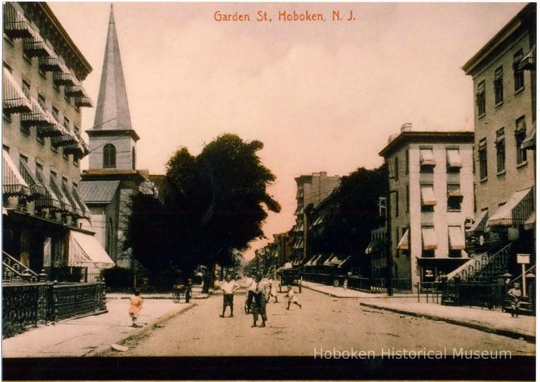 Garden Street postcard, copy print