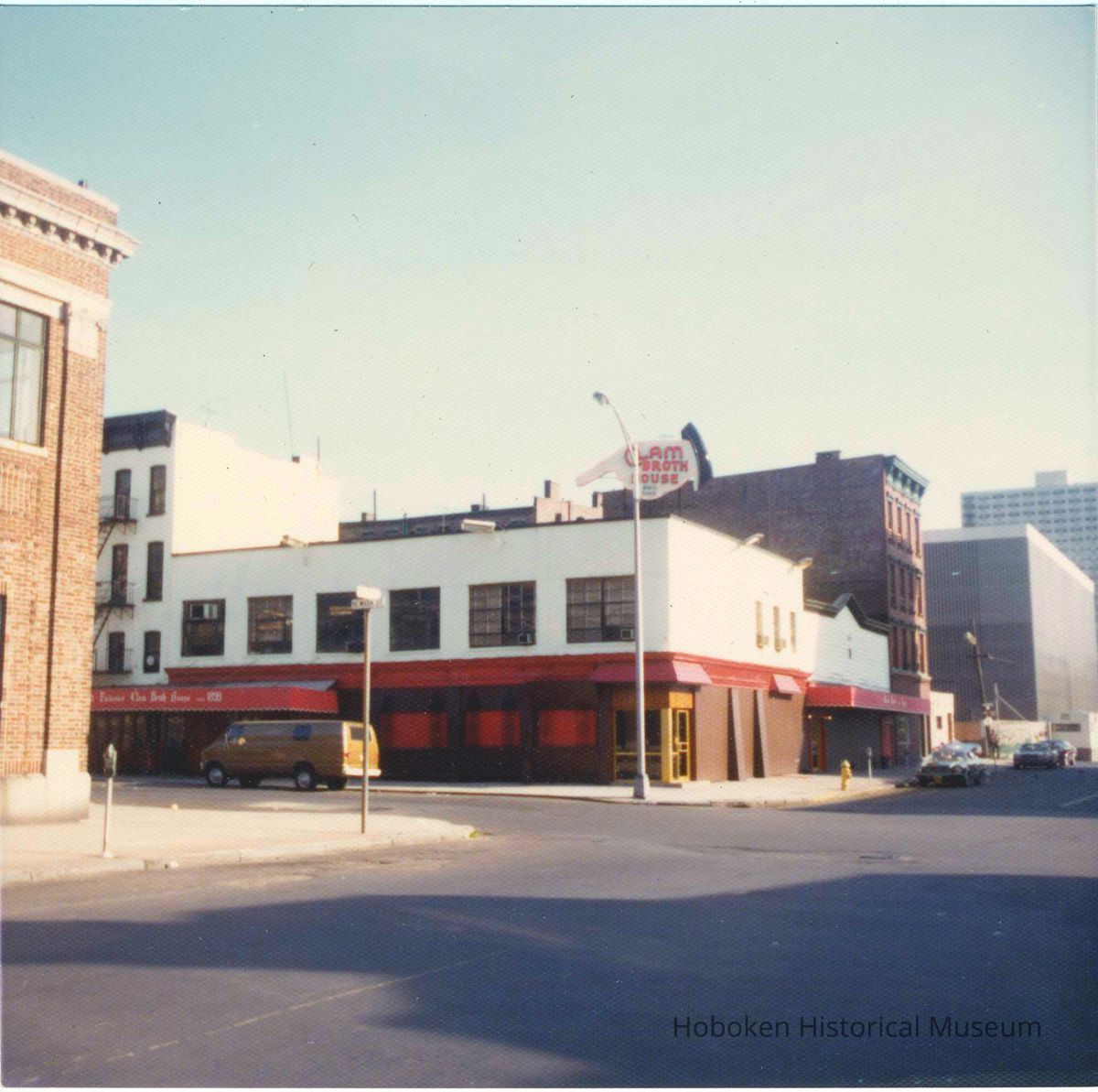 intersection of River and Newark Sts.; Clam Broth House