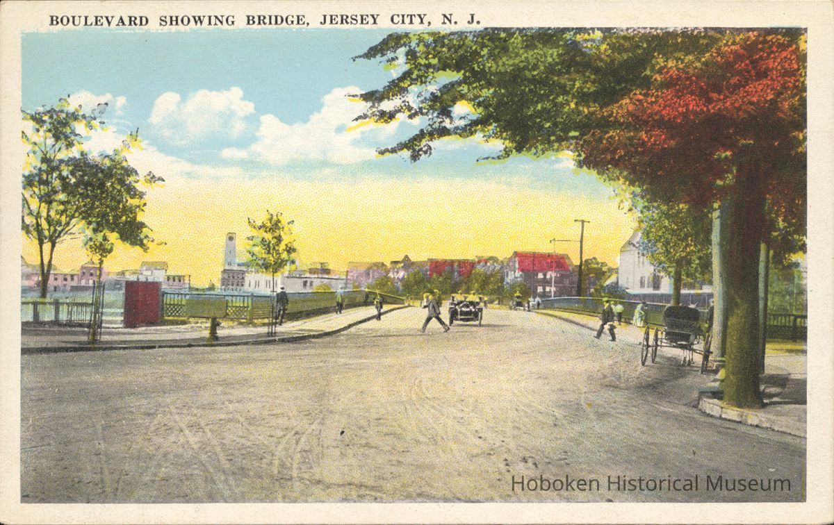 Postcard: Boulevard, Jersey City, NJ picture number 1